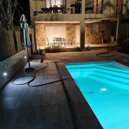 Apartmán De 3 Avec Piscine Privee Jardin Clos Et Wifi A Calvi (Corsica)